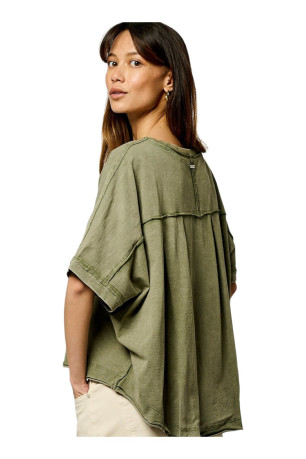 T-shirt oversize manches courtes Kaporal