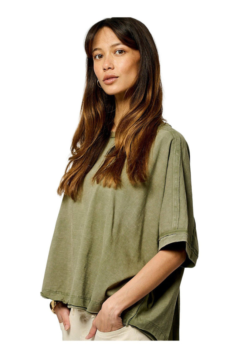 T-shirt oversize manches courtes Kaporal