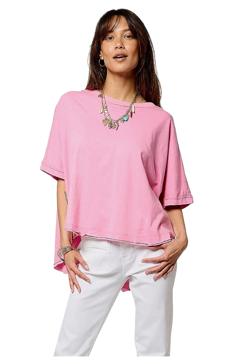 T-shirt oversize manches courtes Kaporal