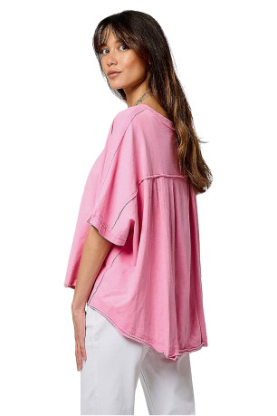 T-shirt oversize manches courtes Kaporal