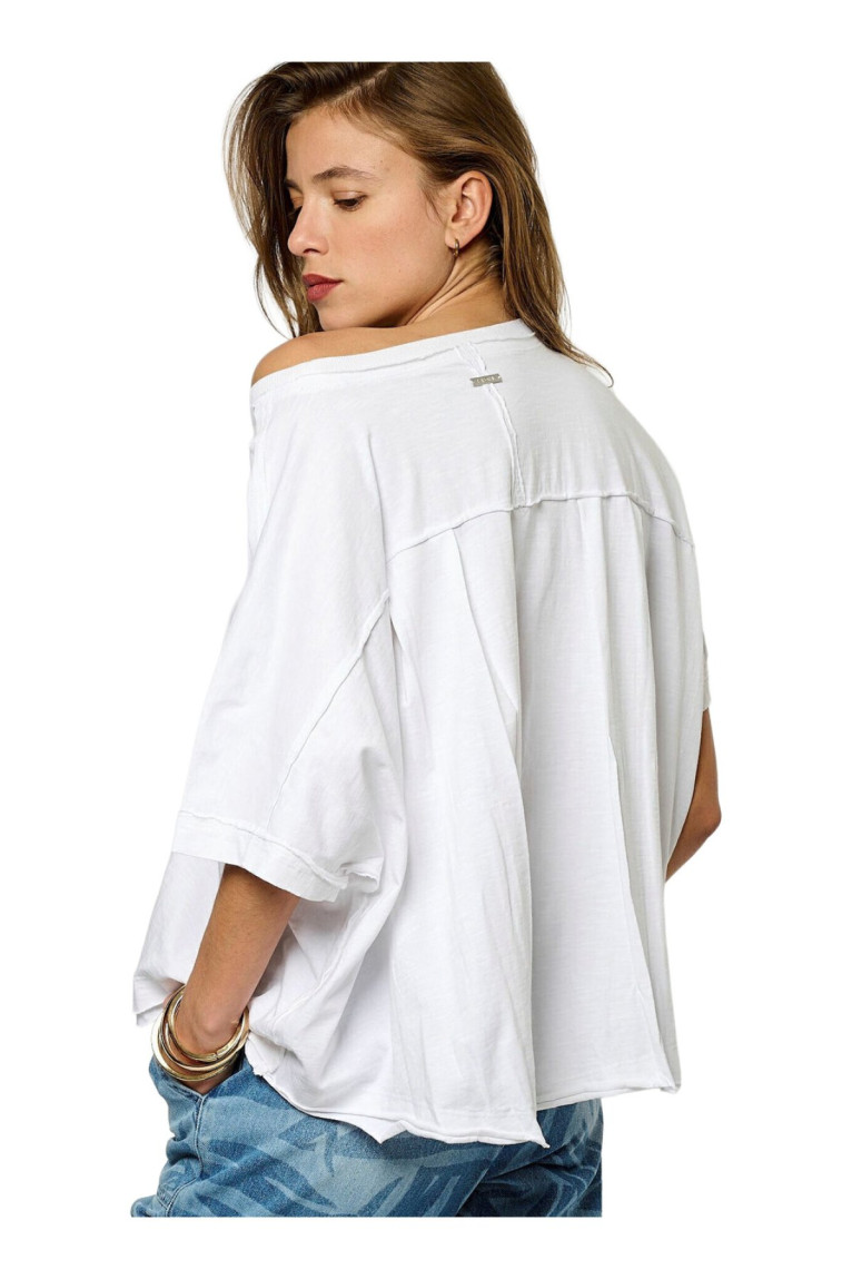 T-shirt oversize manches courtes Kaporal