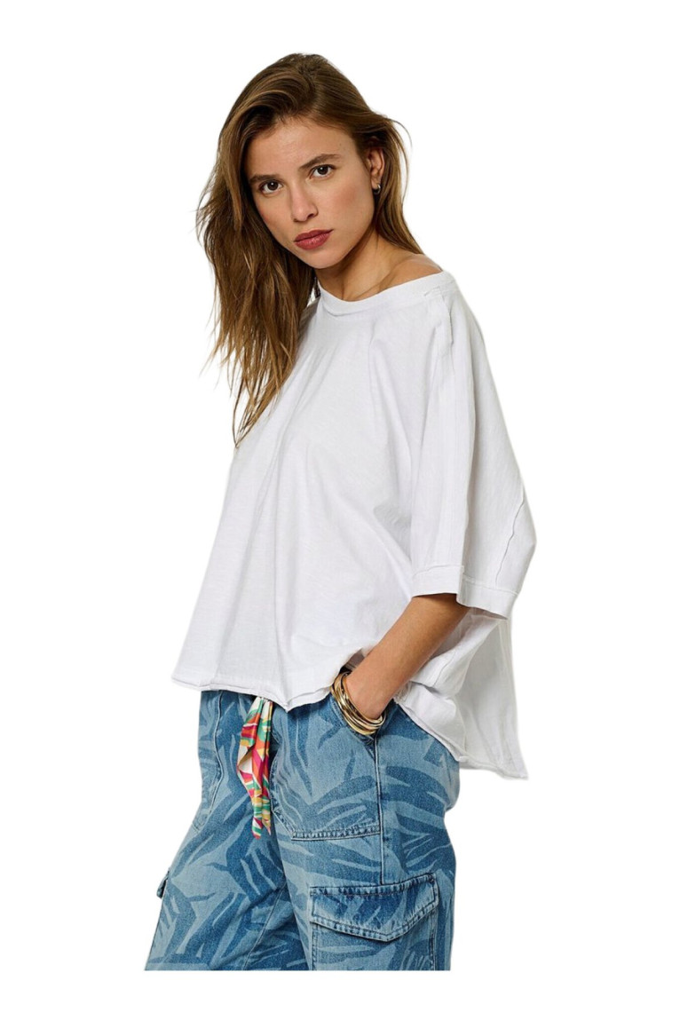 T-shirt oversize manches courtes Kaporal
