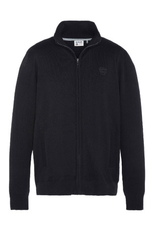 Cardigan zippé avec poches Schott