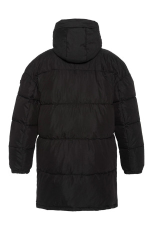 Doudoune longue à capuche Schott