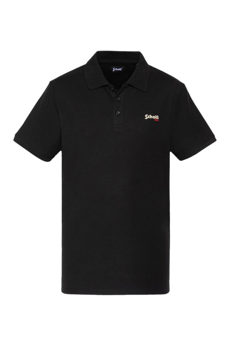 Polo MC 100% coton Schott