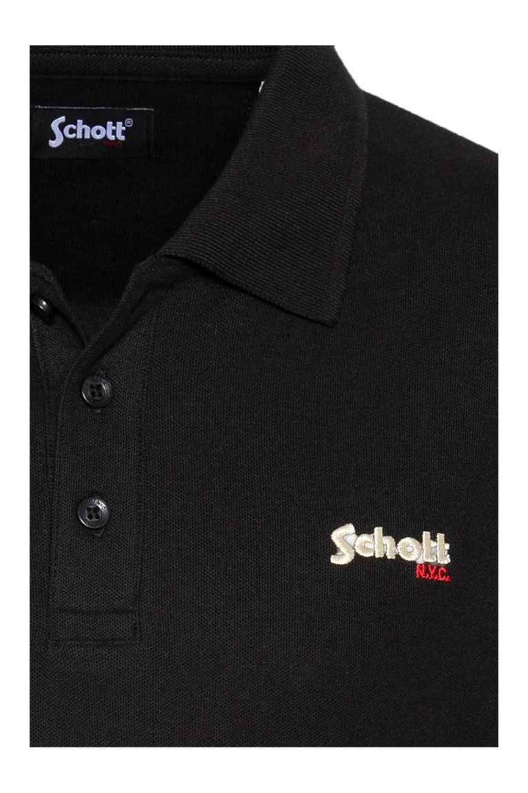 Polo MC 100% coton Schott