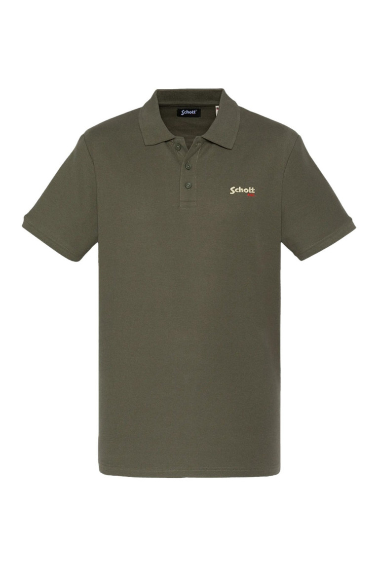 Polo MC 100% coton Schott