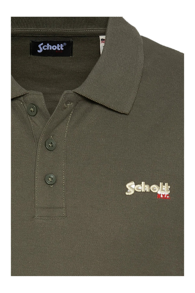 Polo MC 100% coton Schott