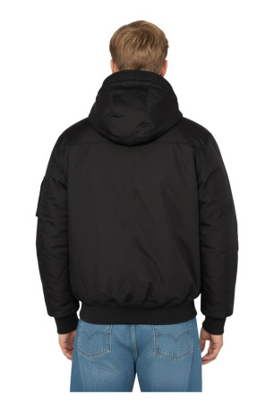 Blouson capuche double polaire Schott
