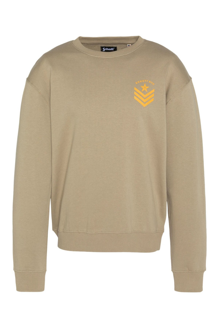 Sweatshirt logo imprimé Schott