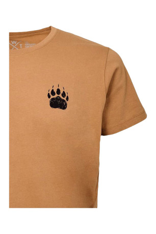 T-shirt à manches courtes Marron Tabac Watts