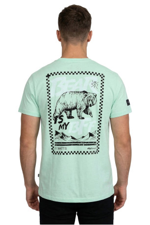 T-shirt à manches courtes Vert Watts