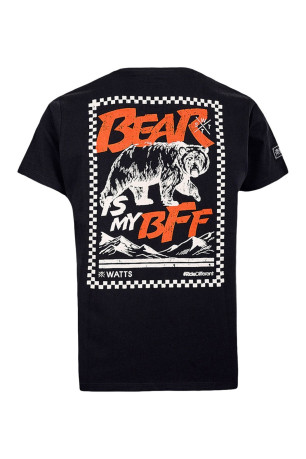 T-shirt à manches courtes logo Noir Watts