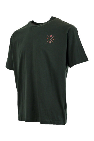 T-shirt à manches courtes et logo Vert Watts