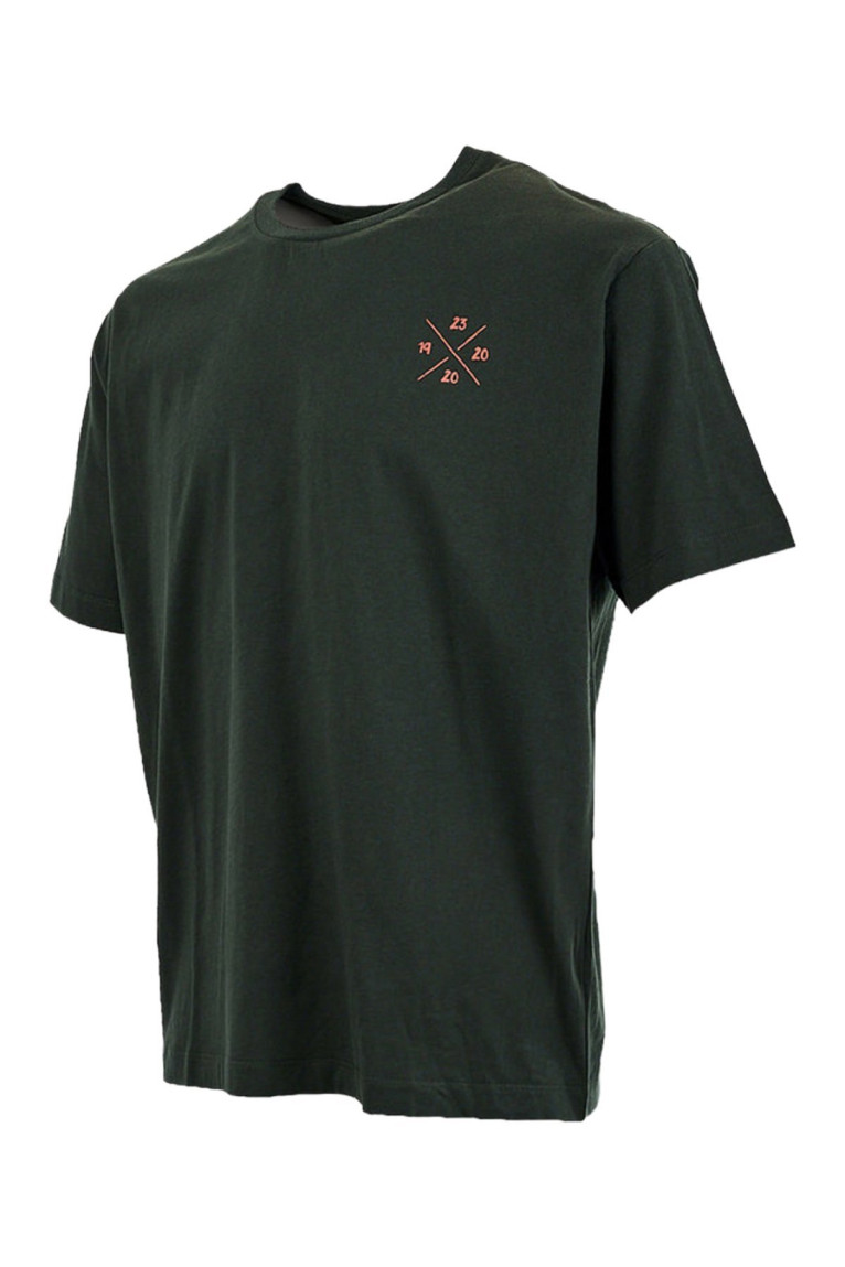 T-shirt à manches courtes et logo Vert Watts