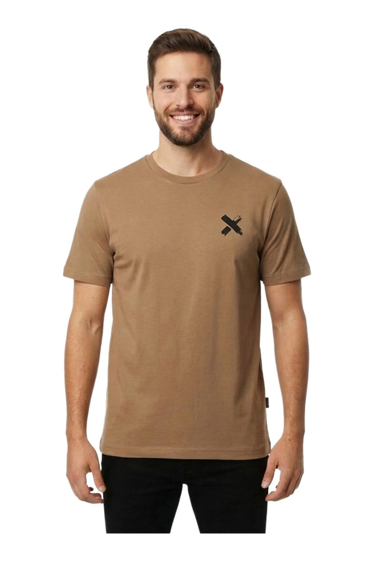 T-shirt à manches courtes Marron Watts