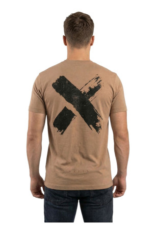 T-shirt à manches courtes Marron Watts