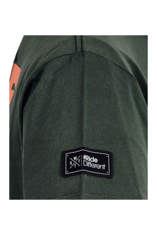 T-shirt à manches courtes vert Watts