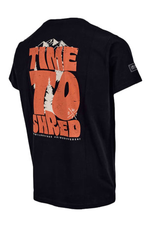 T-shirt à manches courtes Noir Watts