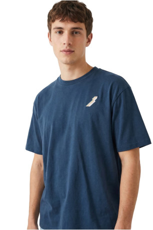 T-shirt à manches courtes Bleu Watts