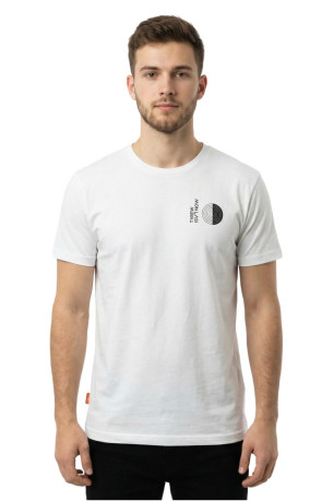 T-shirt à manches courtes et logo Blanc Watts
