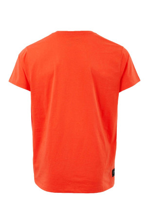 T-shirt manches courtes logo Orange Fluo Watts