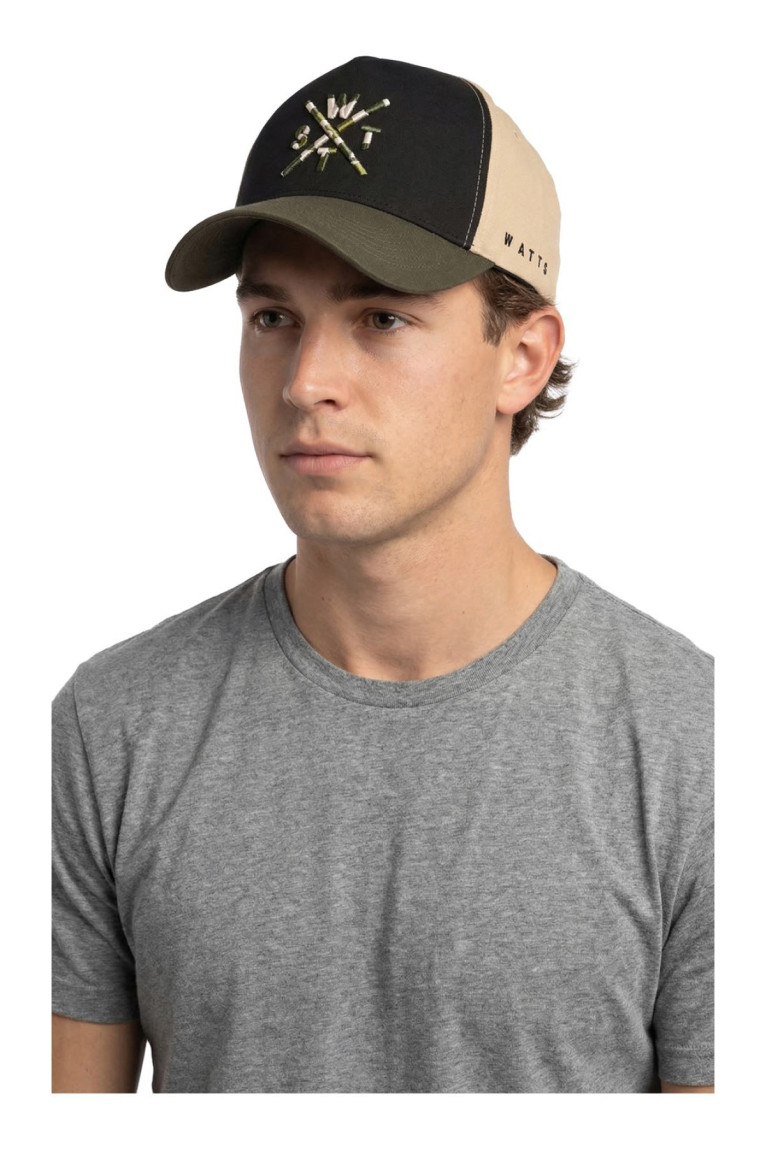 Casquette logo Vert Watts
