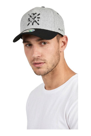Casquette logo mixte grise Watts