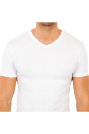 T-shirt thermique manches courtes Homme Blanc