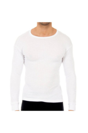 T-shirt thermique à manches longues Homme Blanc
