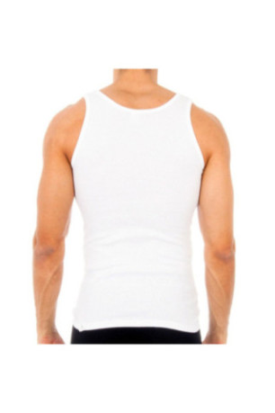 Débardeur à larges bretelles Homme Blanc