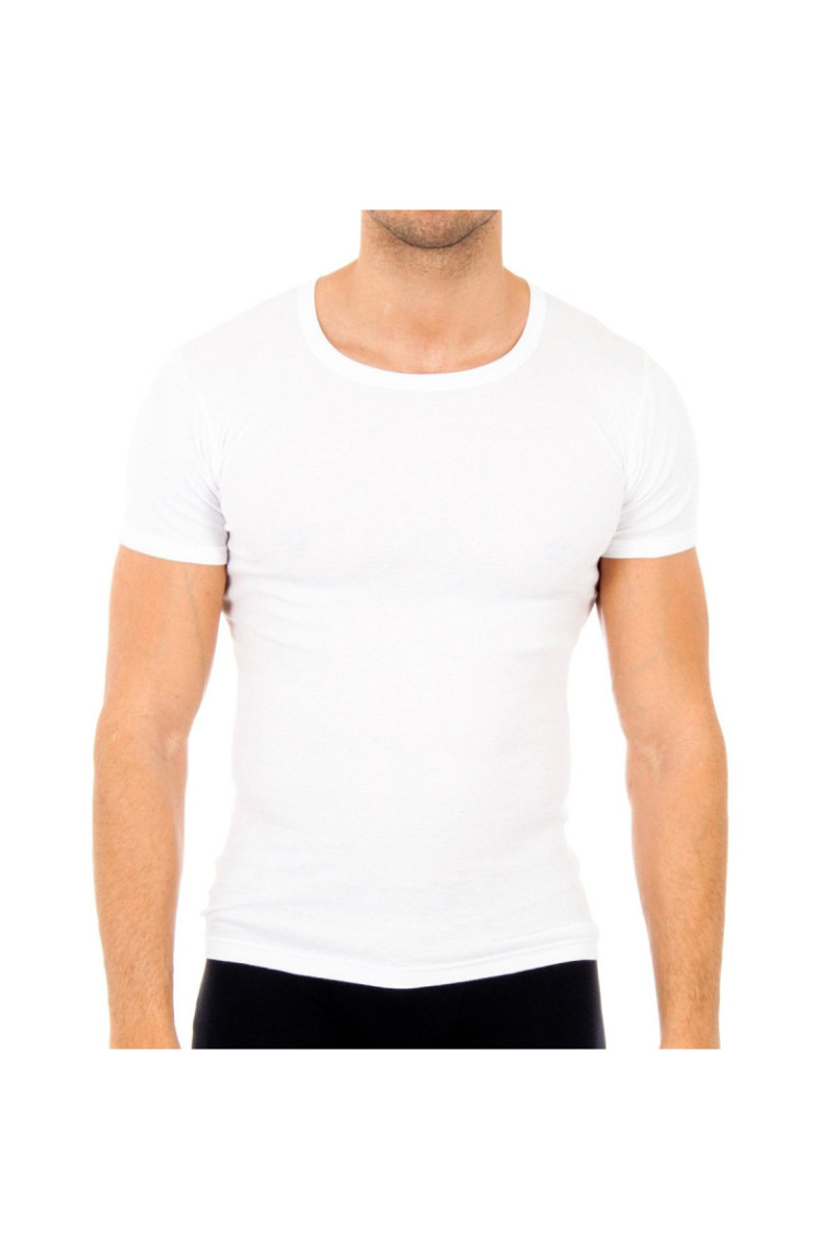 T-shirt à manches courtes Homme Blanc