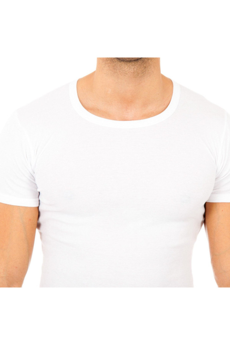 T-shirt à manches courtes Homme Blanc