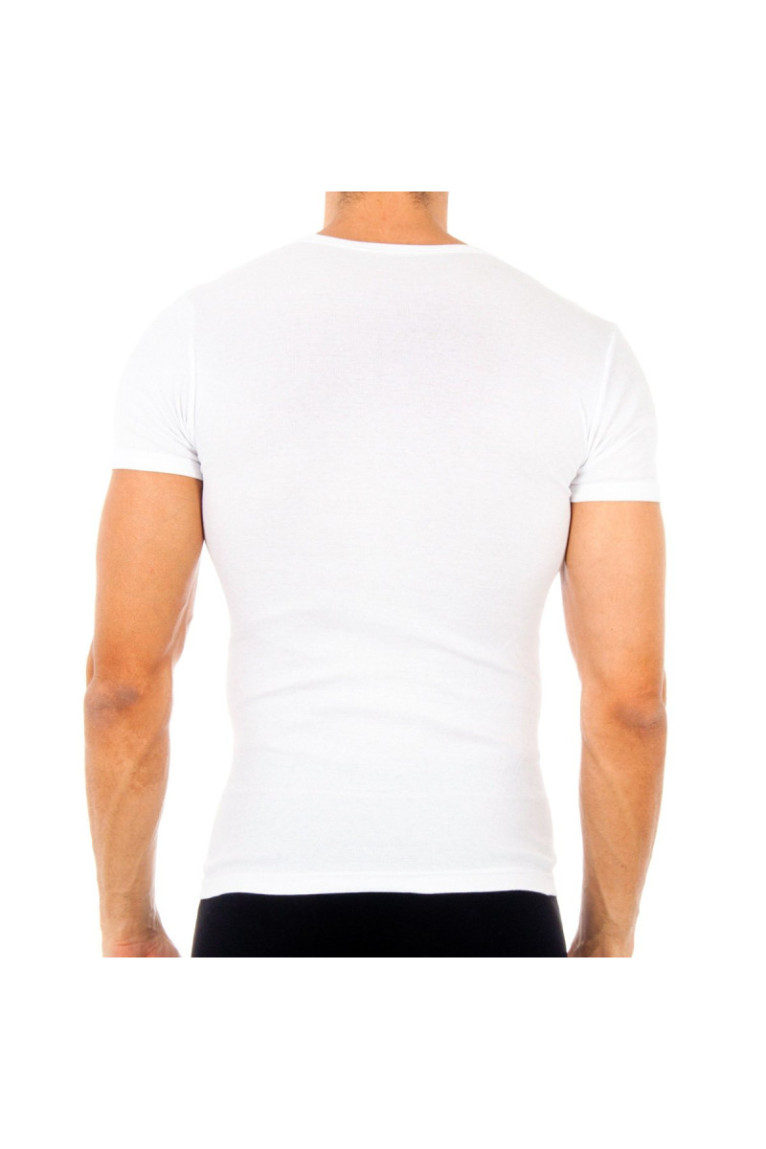 T-shirt à manches courtes Homme Blanc