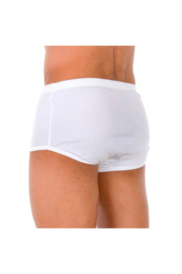 Slip classique avec ouverture latérale Homme Blanc