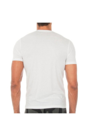 T-shirt Thermique Manches Courtes Homme Blanc