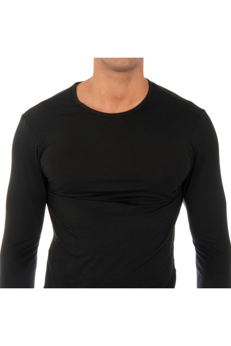 Thermal Tech Men's Long Sleeve T-Shirt Homme Noir
