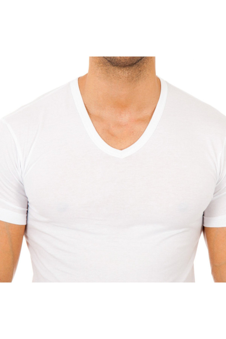 T-shirt manches courtes Homme Blanc