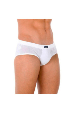 Slips classiques respirants Homme Blanc