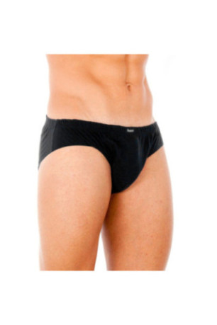 Slip classique respirant Homme Noir