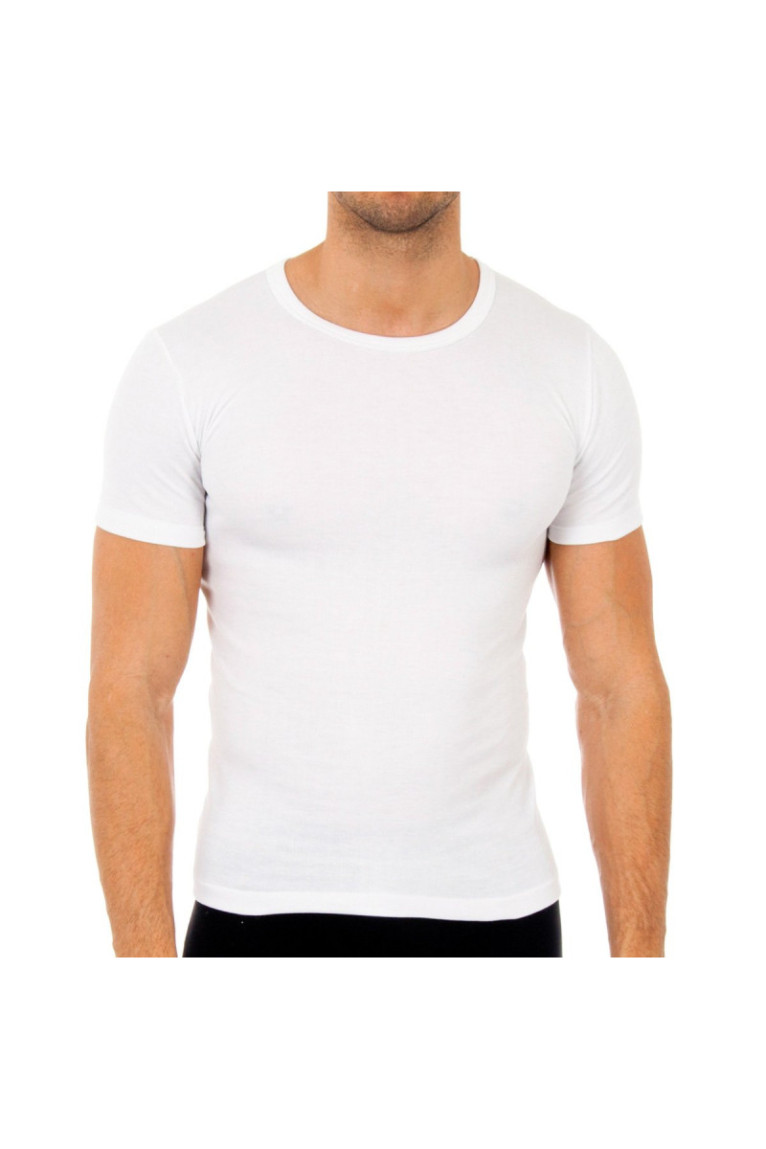 T-shirt à manches courtes Homme Blanc