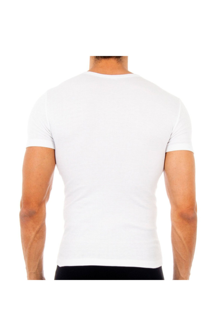 T-shirt à manches courtes Homme Blanc