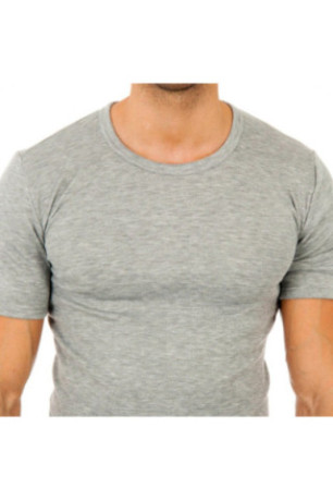 T-shirt à manches courtes Homme Gris