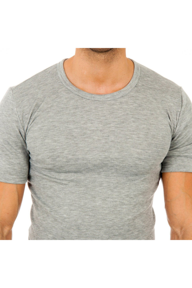 T-shirt à manches courtes Homme Gris