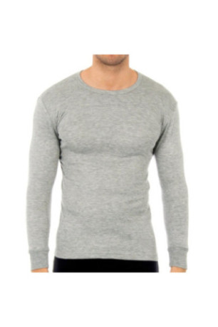 T-shirt thermique manches longues homme Gris