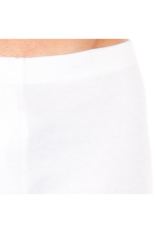Boxer thermique uni Homme Blanc