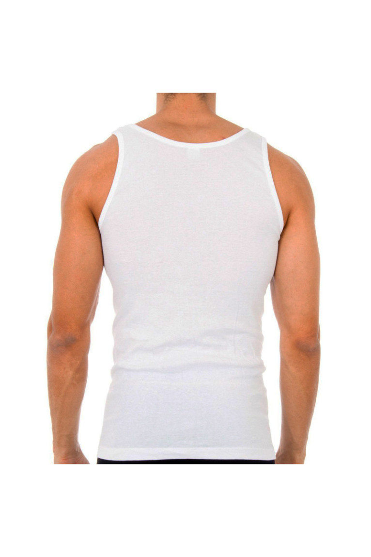 Débardeur Classic à larges bretelles Homme Blanc