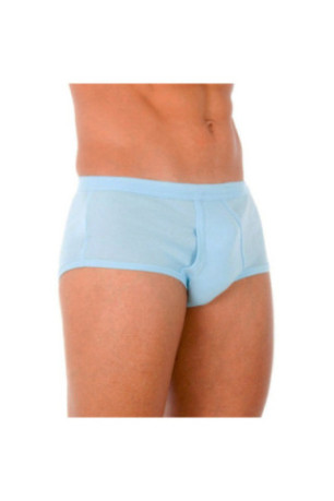Slip classique avec ouverture latérale Homme Bleu Ciel