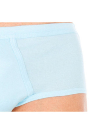 Slip classique avec ouverture latérale Homme Bleu Ciel