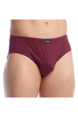 Pack de 3 Slips Homme Bordeaux